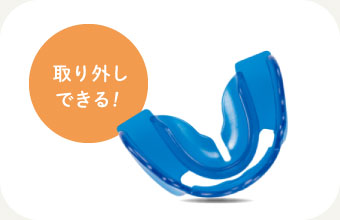 取り外しできる！